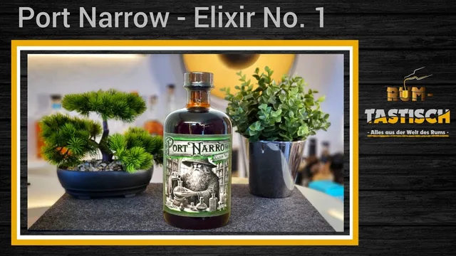 Port Narrow – Elixir No. 1 Rumlikör – 37 % Vol. 🥃 Panama Kirsche küsst Kräuter und Jamaika