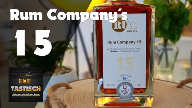 Rum Company 15 | Rum-Tasting 🥃 GARANTIERT 15 Jahre alter karibischer Rum