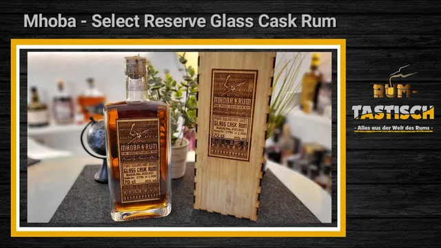 Mhoba - Select Reserve Glass Cask Rum 60% | Rum-Info & Tasting 🥃