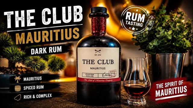 The Club - Mauritius Dark Rum - 40% Vol. 🥃 Lohnt sich dieser Exot wirklich?