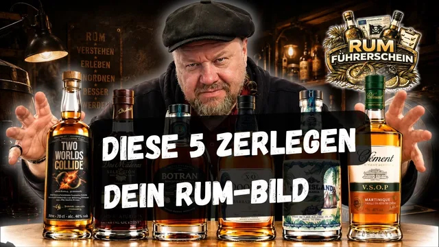 🎓 5 Rums, 5 Welten: So brutal unterschiedlich schmeckt Rum wirklich | RUM FÜHRERSCHEIN