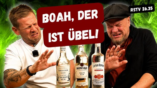 Old Hopking Ron Blanco 70cl bottle — Video-Review ansehen (Rum-Schnacker)