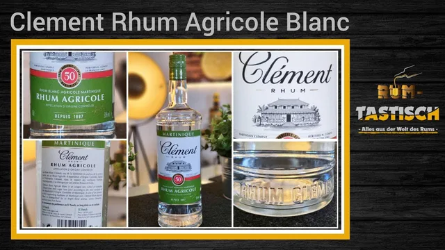 Clément Rhum Agricole Blanc - 50% Vol. 🥃 Die Legende aus Martinique!