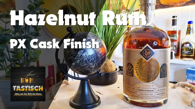 Hazelnut Rum PX Cask Finish 40.0% | Rum-Info & Tasting 🥃 Nussnugat-Creme in Flaschen, Drink Syndikat