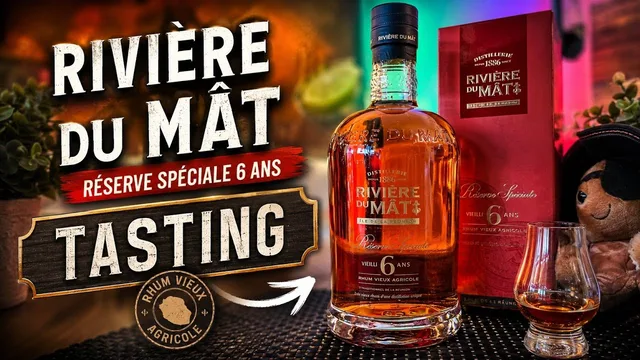 Rivière du Mât Rhum Agricole Réserve Spéciale 6YO - 42% Vol. 🥃 Sechs Jahre tropische Reifung