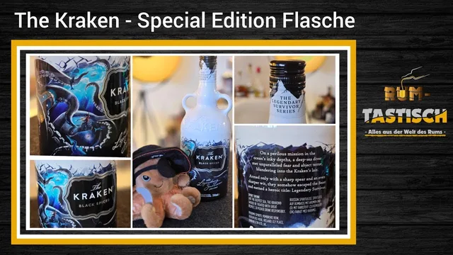 The Kraken – The Legendary Survivor Series - 40% Vol. 🥃 Dieser Rum kommt aus der Tiefe