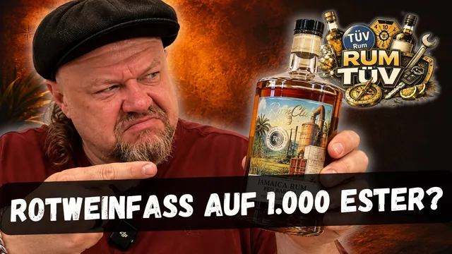 🔍RumClub Jamaica Red Barrel im Test: 1.000 Ester Klatsche mit Weinfass - geht das gut? | RUIM TÜV