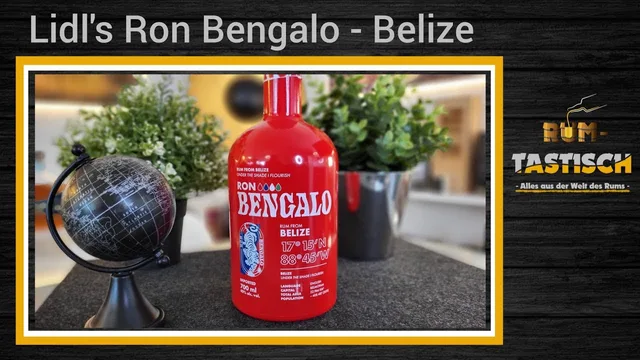 Lidl's Ron Bengalo Belize Rum 40% Vol | Rum-Info & Tasting 🥃 Lidl-Lady in red?