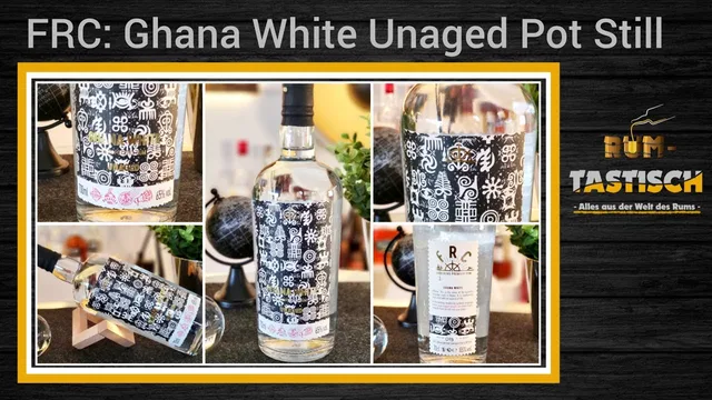 FRC: Ghana White Unaged Pot Still Rum - 65% Vol. 🥃 Ein Schluck Ghana in jedem Glas!