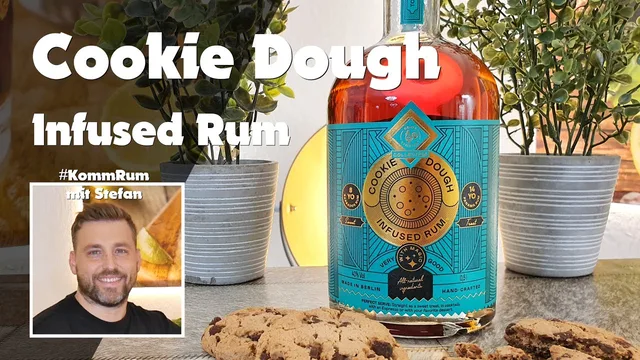 Cookie Dough Infused Rum | Rum-Tasting 🥃 Krümelmonsters Lieblings-Rum! #KommRum mit Stefan