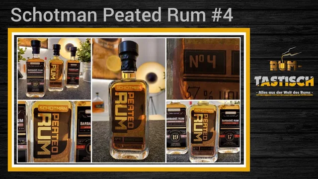 Schotman Peated Rum #4 - 57% Vol. 🥃 Diese Rarität bringt den Genuss auf Level 4!