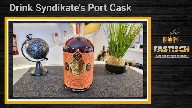 Drink Syndikate's Port Cask Rum 42,1% | Rum-Info & Tasting 🥃