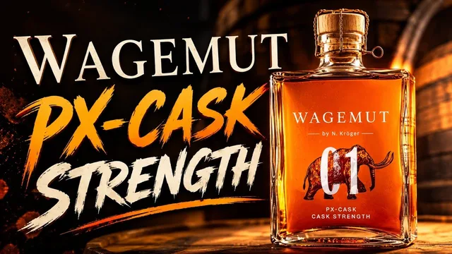 Wagemut PX-Cask Strength - 58,7% Vol. 🥃 Fassstärke trifft auf flüssigen PX-Wahnsinn.