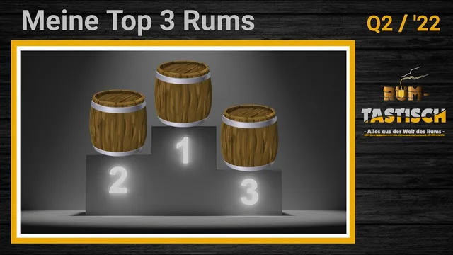 Top 3 Rums Q2/2022 aller meiner Beiträge & Live-Talk 🥃 Rum-Tasting #Rumstreamen