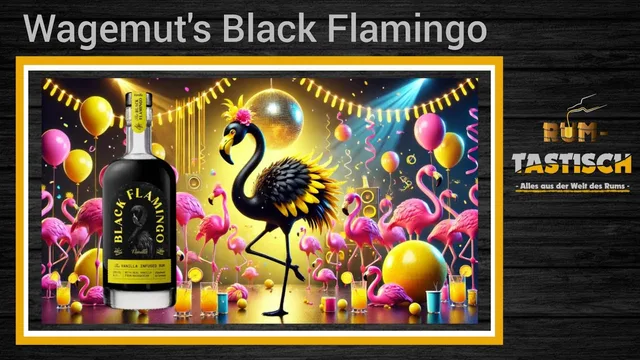 Black Flamingo - Wagemut - 25% Vol. 🥃 Mixen, genießen, Spaß haben!