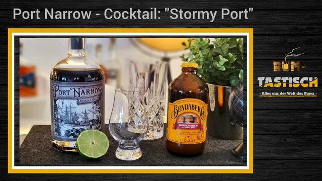 Port Narrow - Cocktail: "Stormy Port" 🌊🛟 Port Narrow mit Ginger Beer! 😋