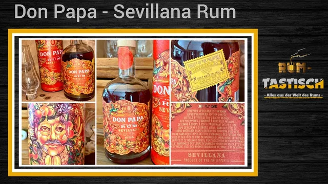 Don Papa Sevillana Rum 40% Vol. 🥃 Don Papa kann auch anders...