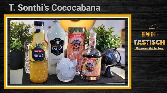 T. Sonthi - Cocktail: "T. Sonthi's Cococabana" 🥥🍍 Erfrischend exotisch!