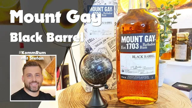 Mount Gay Rum - Black Barrel 1703 | Rum-Infos & Tasting 🥃 Small Batch Handcrafted | #KommRum: Stefan