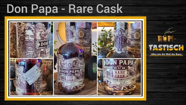 Don Papa - Rare Cask Rum - 50,5% Vol. 🥃 Geschmacksexplosion aus den Philippinen