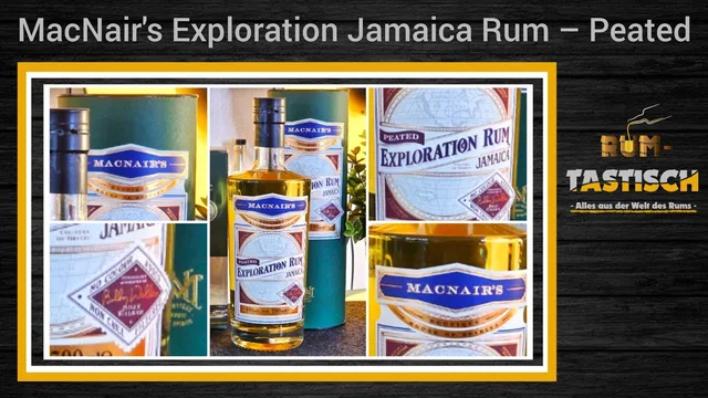 MacNair's Exploration Jamaica Rum – Peated - 46% Vol. 🥃 Schottischer Rauch küsst karibische Sonne!
