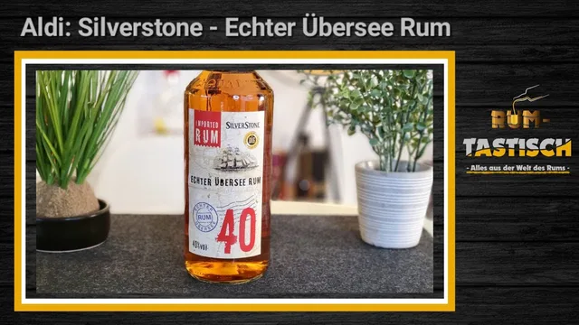 Aldi: Silverstone - Echter Übersee Rum 40% Vol | Rum-Info & Tasting 🥃Wie schmeckt der Aldi-Rum?