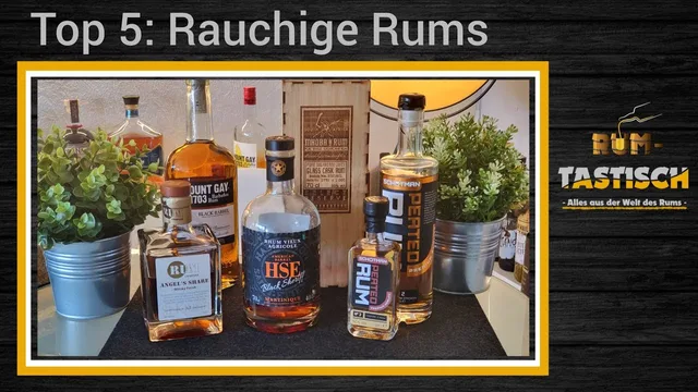 Top 10: Rauchige Rums 2023 🥃🔥 - Bester Rum für Whisky-Trinker!