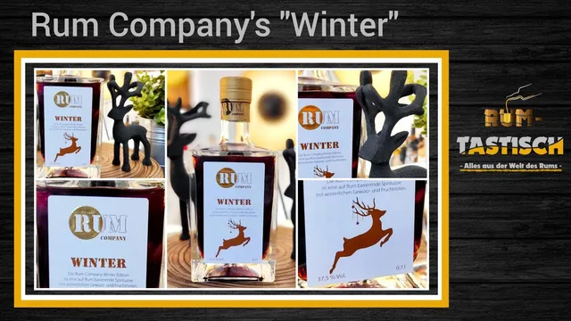 Rum Company's "Winter" - 37,5% Vol. 🥃 Ein süßes Weihnachtsgedicht von Rotwein, Gewürzen & Rum