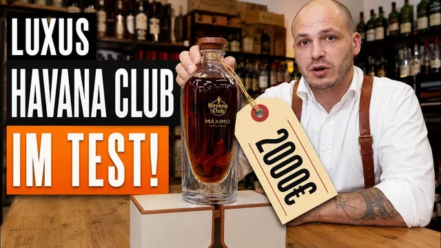 Havana Club Máximo Extra Añejo bottle — Video-Review ansehen (Wagemut)