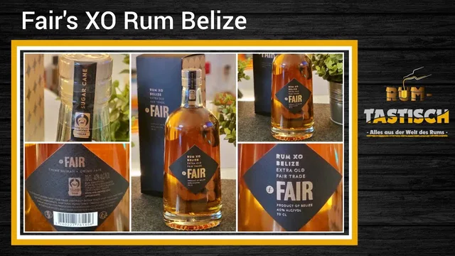 Fair's XO Rum Belize 40% 🥃 Bester Fair Trade Rum