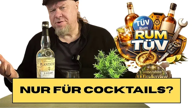 Plantation 3 Stars White 70cl bottle — Video-Review ansehen (Rum-Schnacker)