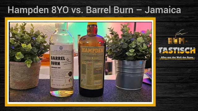 Hampden Estate 8YO vs. Barrel Burn Jamaica 🥃 Wer gewinnt das Glas?