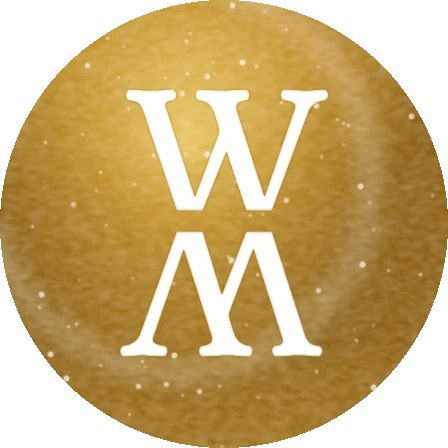 Goldenes Wagemut Members Club Badge mit schimmerndem Effekt