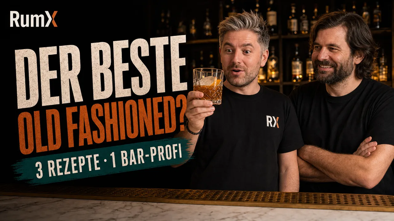 Old Fashioned mit Rum: 3 Rezepte vom Bar-Profi mit Stefan Glück