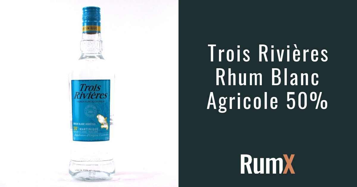 Buy Trois Rivières Rhum Blanc Agricole 50% | RumX