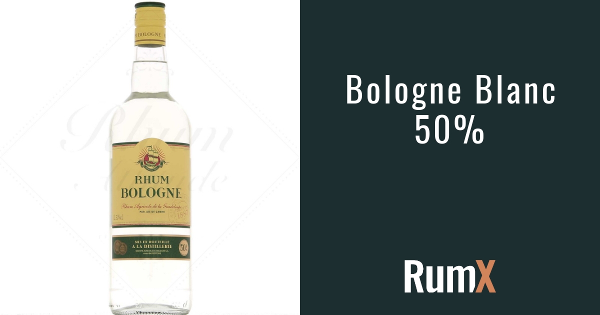 Buy Bologne Blanc 50% · 54 Reviews | RumX
