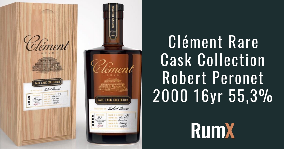 Clément Rare Cask Collection Robert Peronet 2000 | RumX