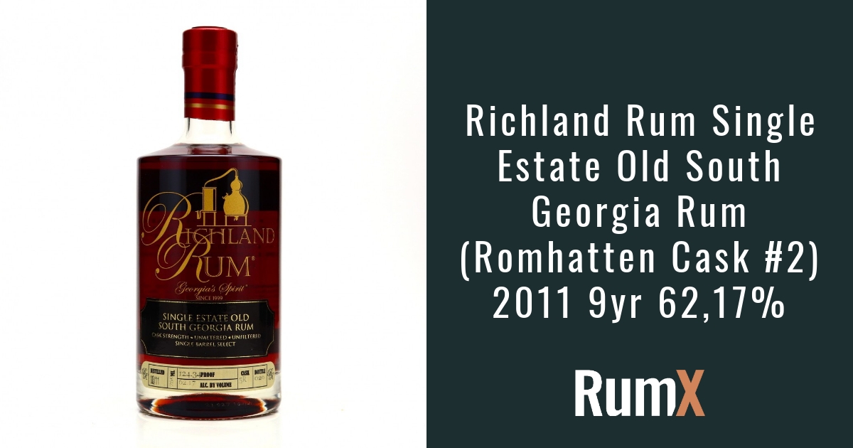 Richland Rum Single Estate…m (Romhatten Cask #2) 2011 | RumX