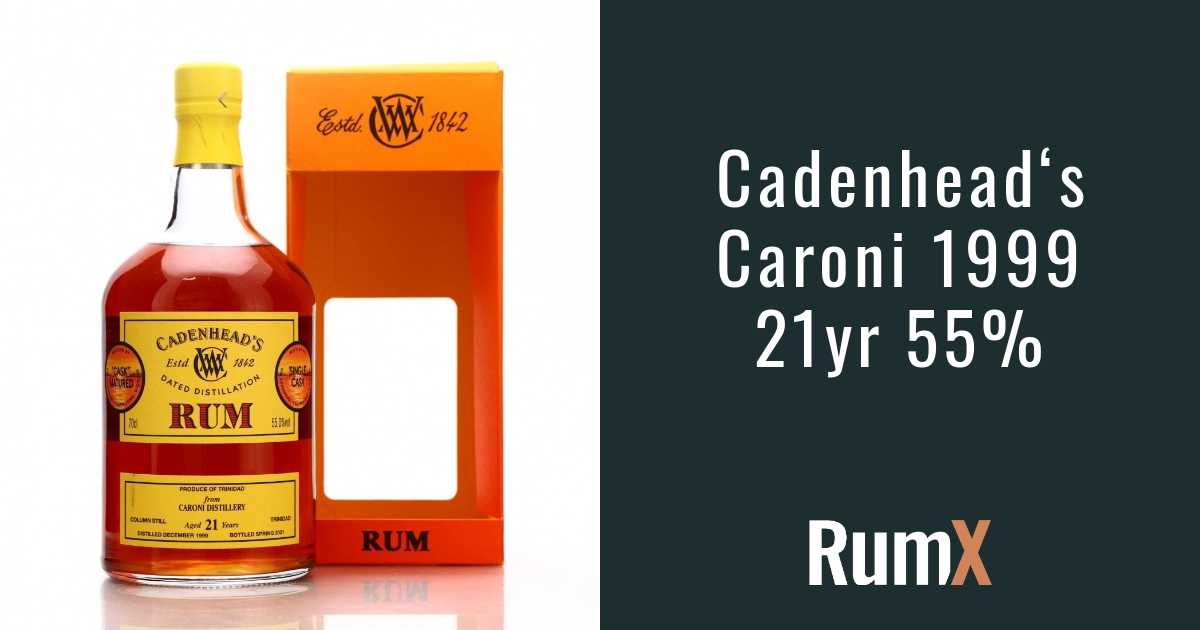 Cadenhead's Caroni 1999 21yr 55% · 10 Reviews | RumX