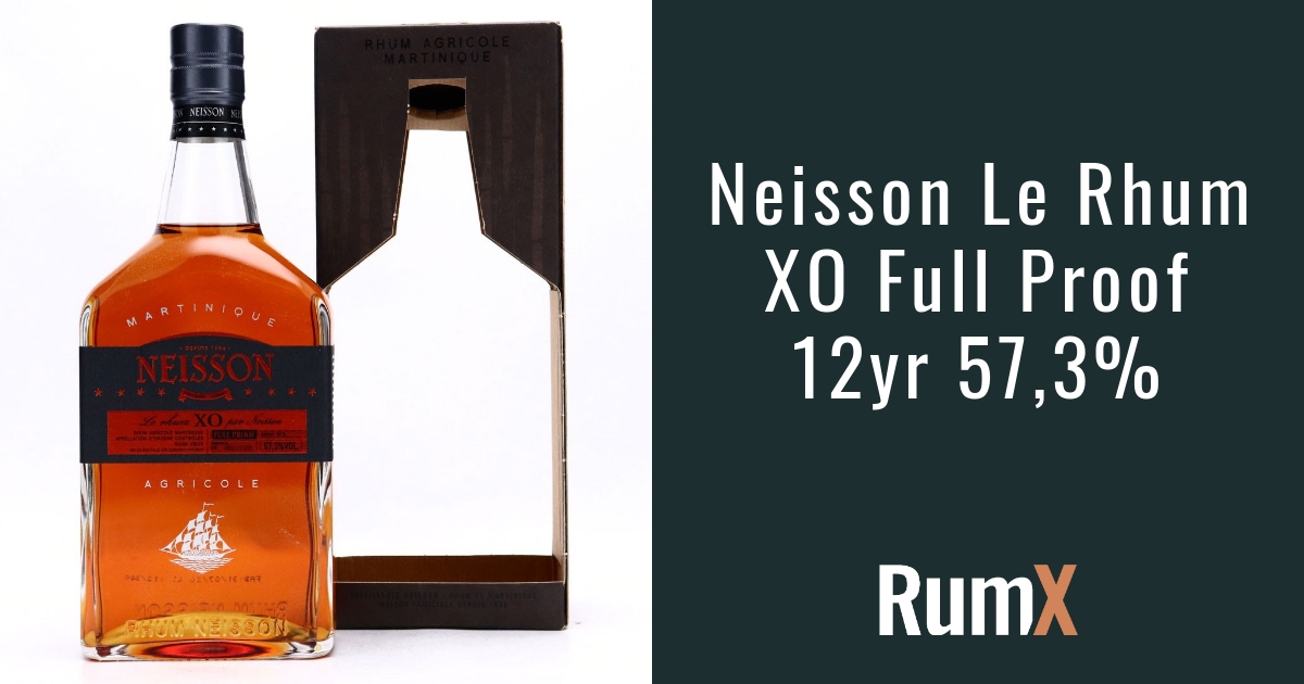 Neisson Le Rhum XO Full Proof 12yr 57,3% | RumX