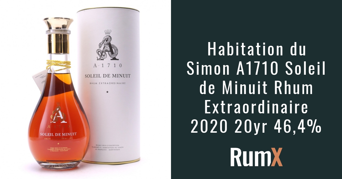 A1710 Soleil de Minuit Rhum Extraordinaire 2020 | RumX