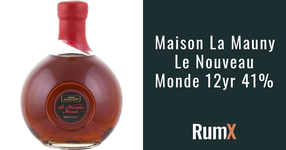 Maison La Mauny Le Nouveau Monde 12yr 41% | RumX