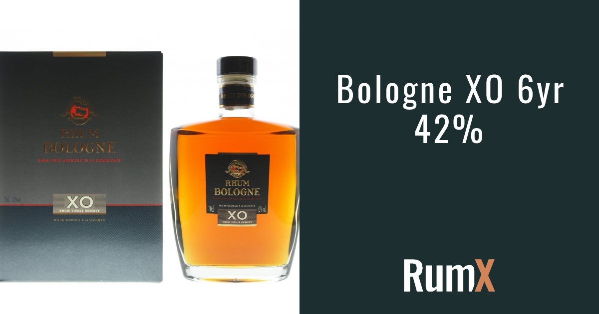 Buy Bologne XO 6yr 42% · 34 Reviews | RumX