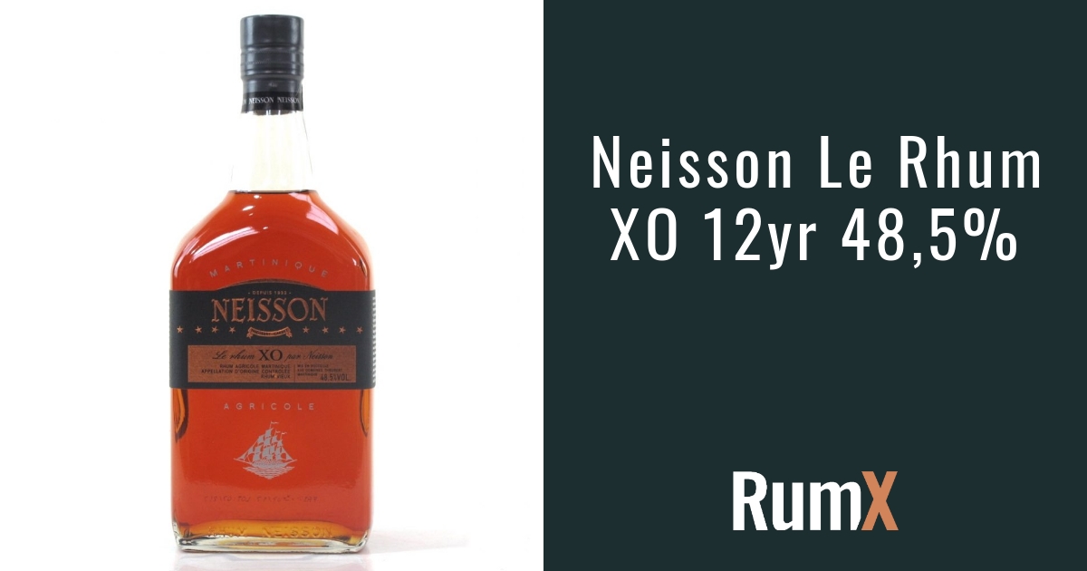 Neisson Le Rhum XO 12yr 48,5% · 103 Reviews | RumX