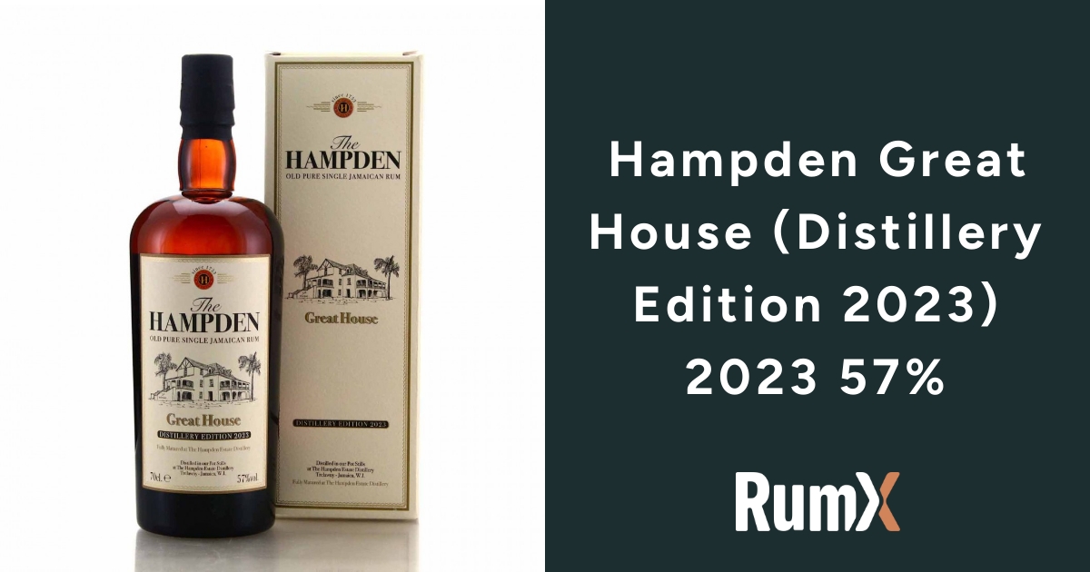 Hampden Great House (Distillery Edition 2023) kaufen | RumX